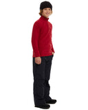 BOYS MICROFLEECE 1/4 ZIP - RIO RED