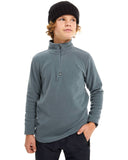 BOYS MICROFLEECE 1/4 ZIP - STORMY WEATHER