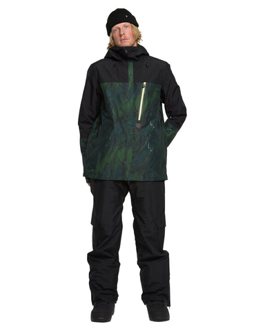 TERRA FIRMA JACKET - EMERALD GRUNGE