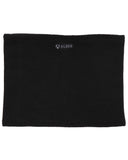 KIDS DOUBLE LAYER NECK WARMER - TRUE BLACK